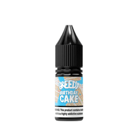 Greedy Bear Birthday Cake vape juice bottle with a fun label design.