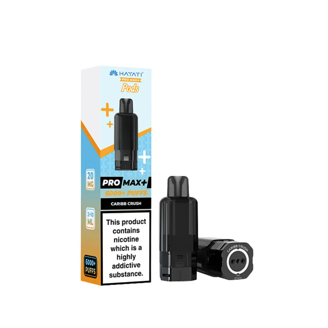 refillable hayati vape Hayati Pro Max Plus 6000 Caribb Crush Refill Pod