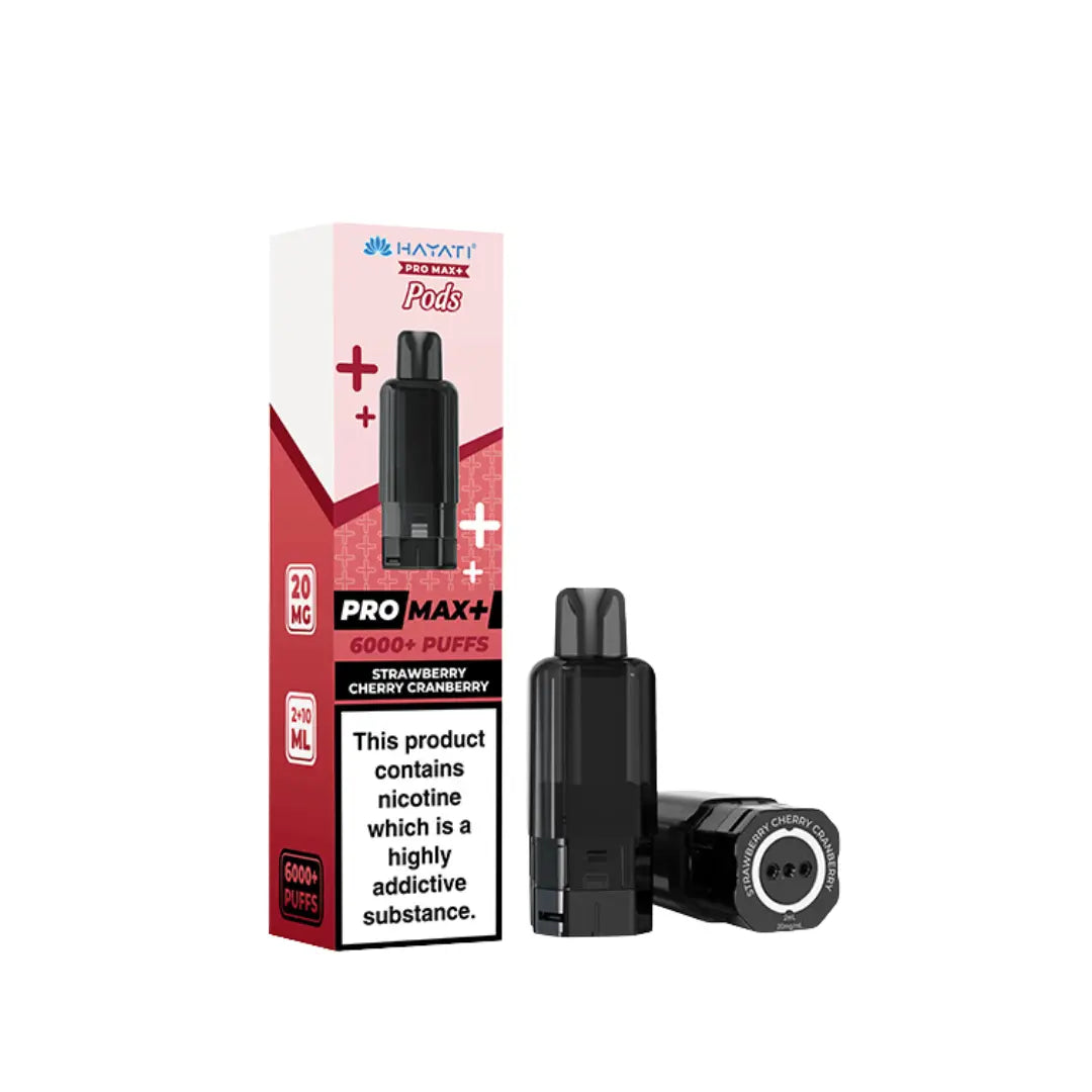 Hayati Pro Max Plus 6000 Strawberry Cherry Cranberry | Ecigone