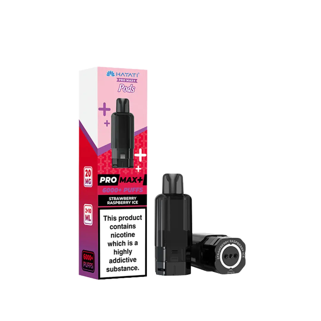 Hayati Pro Max Plus 6000 Strawberry Raspberry Ice