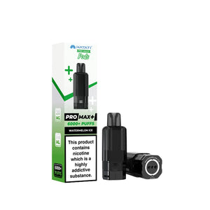 Hayati Pro Max Plus 6000 Refill Pods for the Hayati Pro Max Plus Prefilled Vape Kit - Watermelon Ice Flavour 