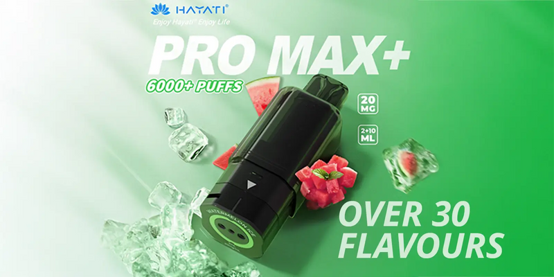 Hayati Pro Max Plus Pods Specifications