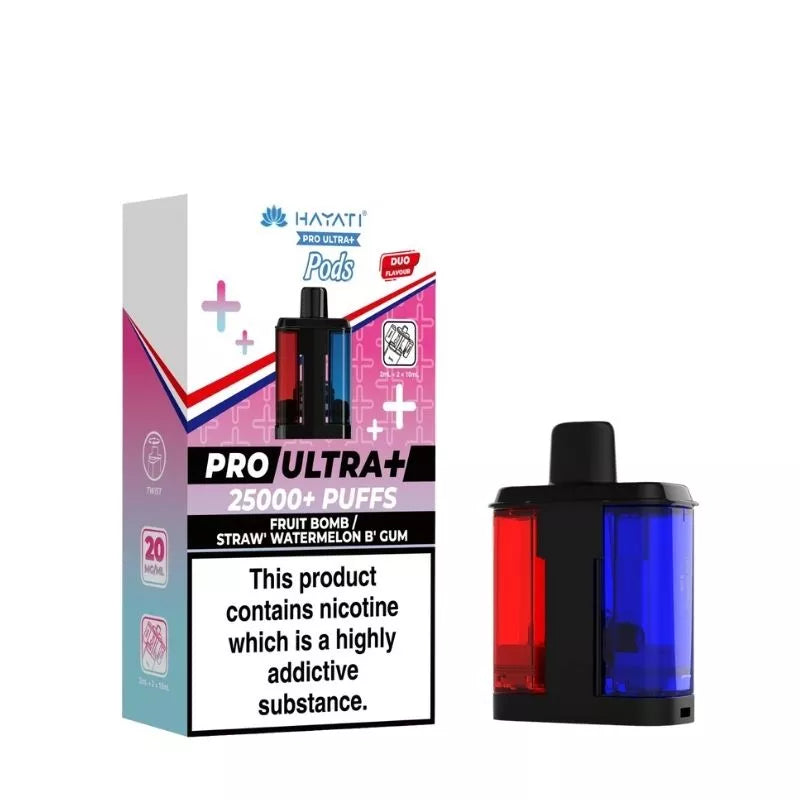 hayati pro ultra fruit bomb Kiwi Grape Raspberry Hayati Pro Ultra 15000 Puffs Vape