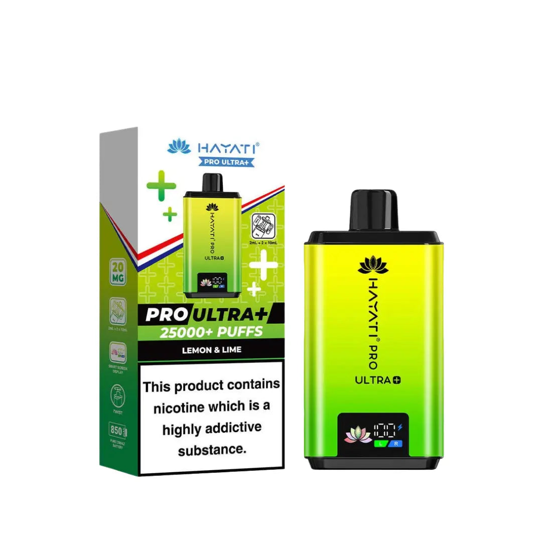 Hayati Pro Ultra Plus 25K Dual Flavour Vape Kit