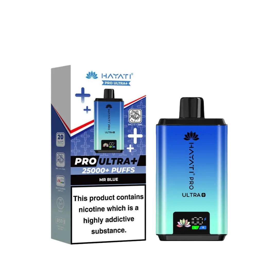 Hayati Pro Ultra Plus 25K Dual Flavour Vape Kit | Ecigone