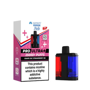 Hayati Pro Ultra Plus Refill in Grape Gummy Bear Strawberry Gummy Bear flavour for the Hayati Pro Ultra Plus with 25000+ puffs and 20mg nicotine strength