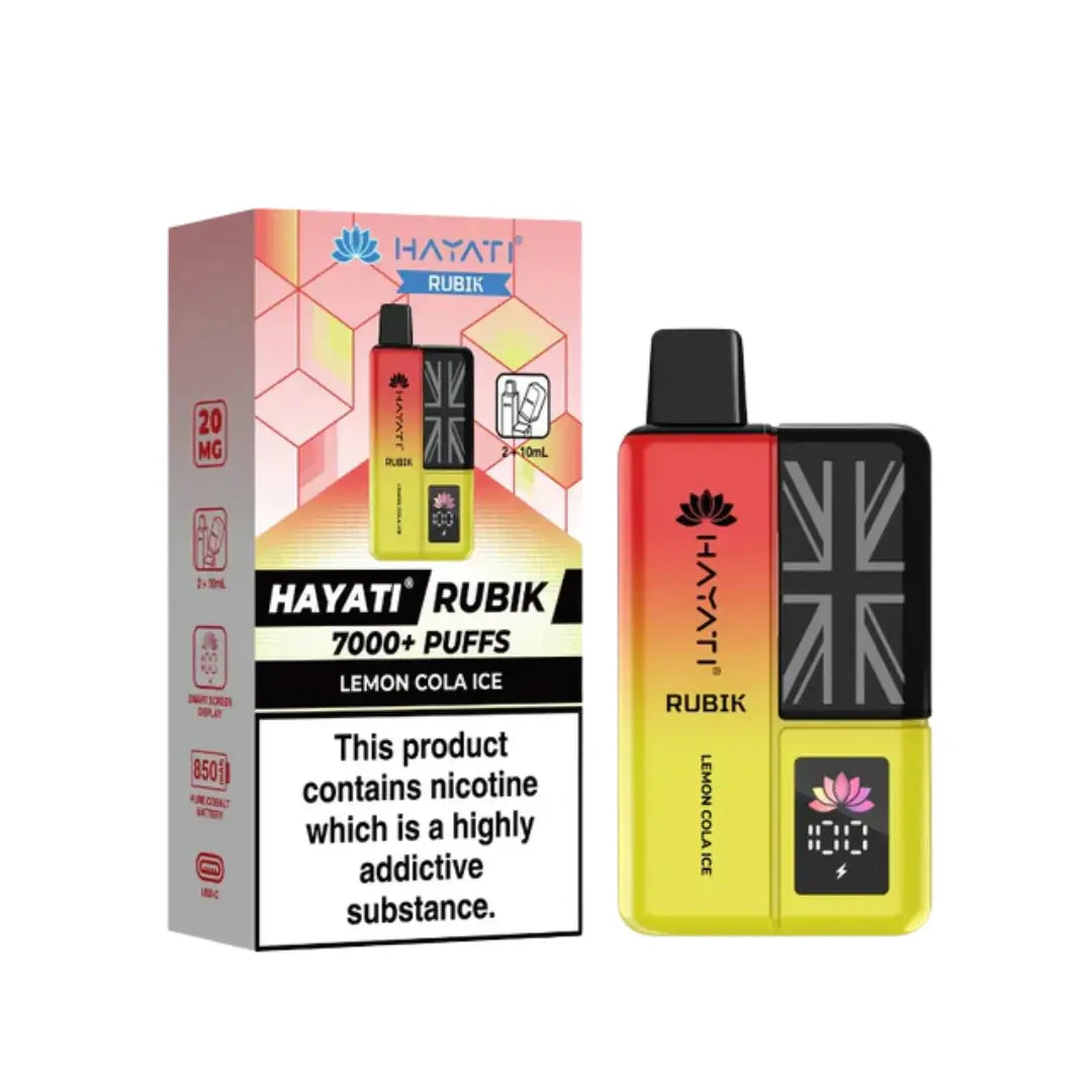 Hayati Rubik 7000 Puff Vape Kit | Big Puff