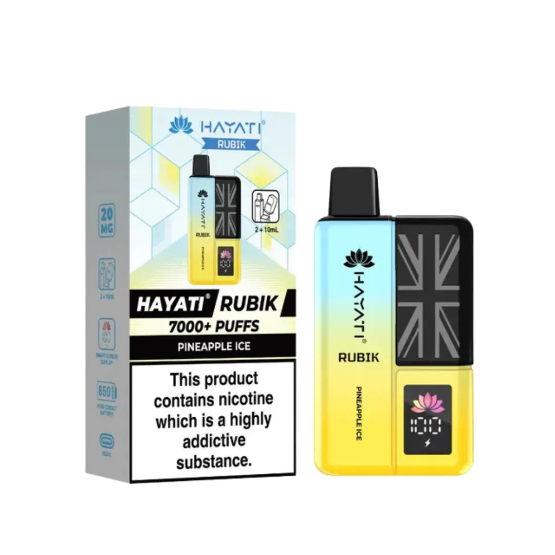 Hayati Rubik 7000 Puff Vape Kit | Big Puff