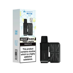 Hayati Rubik 7000 Pineapple Ice Refill Pod for the Hayati Rubik 7000 Vape Kit 
