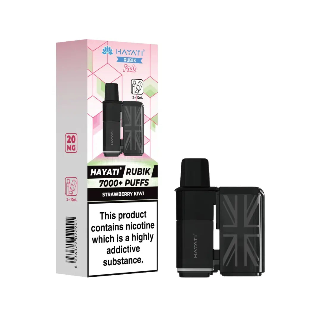 Strawberry Kiwi Hayati Rubik 7000 Refill Pod with 20mg Nicotine Salt