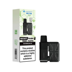 Hayati Rubik 7000 Watermelon Ice Refill Pod for the Hayati Rubik 7000 Vape Kit 