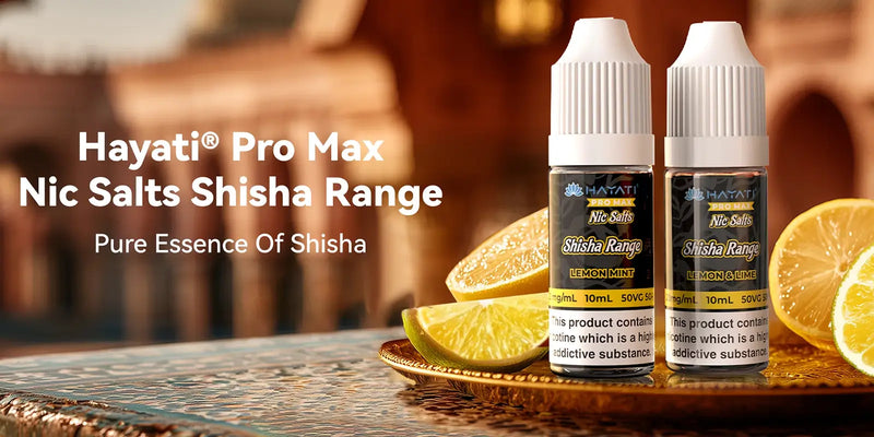 Hayati Shisha Nic Salt Range
