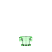 Clear green 810 drip tip for Hellvape Dead Rabbit Solo RDA, displayed on a white background.