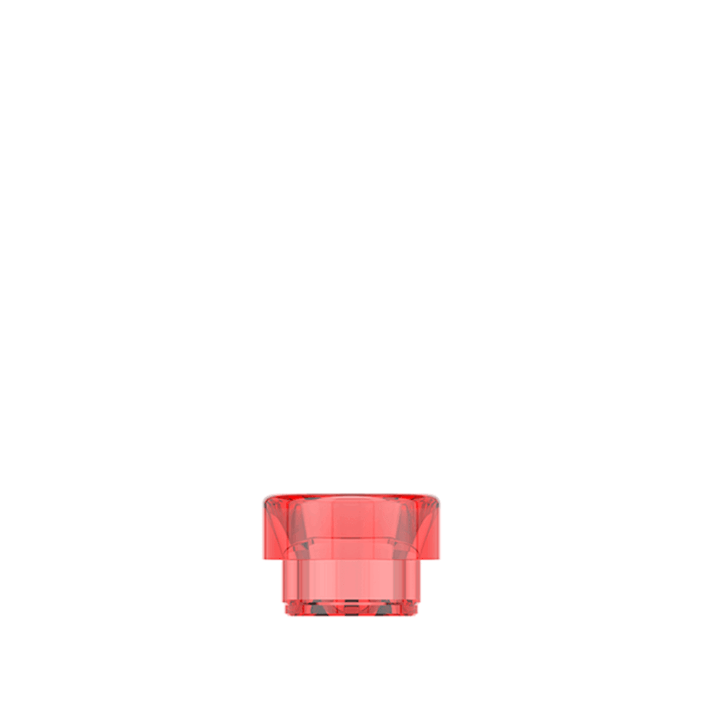 Red 810 clear drip tip for Hellvape Dead Rabbit Solo RDA.