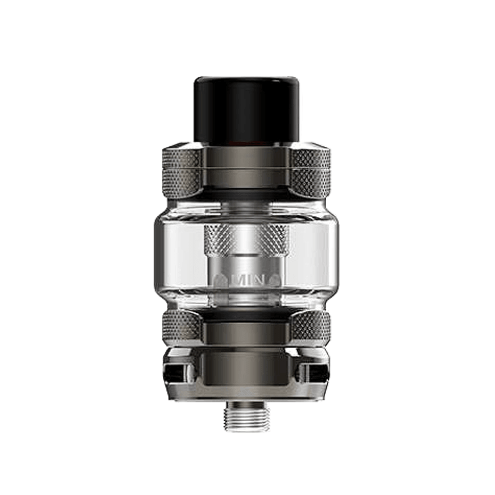 HorizonTech Falcon Legend sub-ohm tank in silver, showcased against a white background.