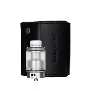 Hussar X Zoo Mods JAKA RTA with black leather case on a white background