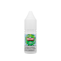 Ice Blox Apple & Cranberry 10ml vape juice bottle with nicotine warning label.