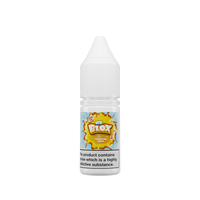 Ice Blox Tropical 10ml vape juice bottle with blue and yellow label.