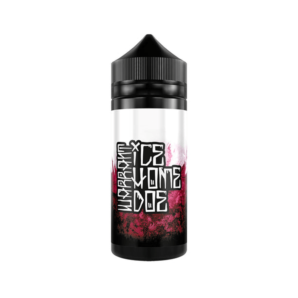 Ice Home Doe 100ml shortfill e-liquid bottle with bold black and white graphics.