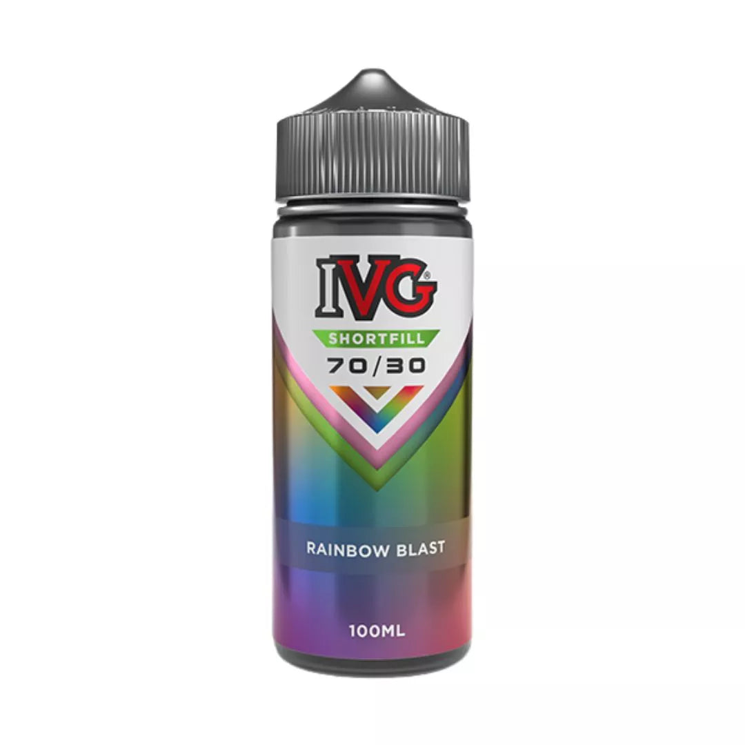 0mg vape juice ireland IVG Rainbow Blast 100ml Shortfill 0mg
