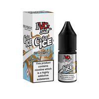 IVG Cola Ice nicotine salt e-liquid bottle and packaging.