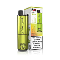 IVG 2400 disposable vape, 4-in-1 Citrus Edition, with vibrant lemon and lime packaging.