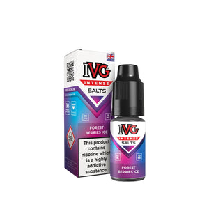 IVG Intense Nic Salt Forest Berries Ice Flavour perfect for Pod Vape Kits and Starter Vape Kits