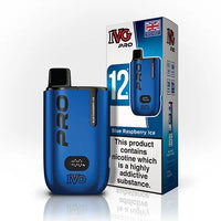 IVG Pro Vape 10k Puff Pod Vape Kit Blue Raspberry Ice Flavour - 10k Vape