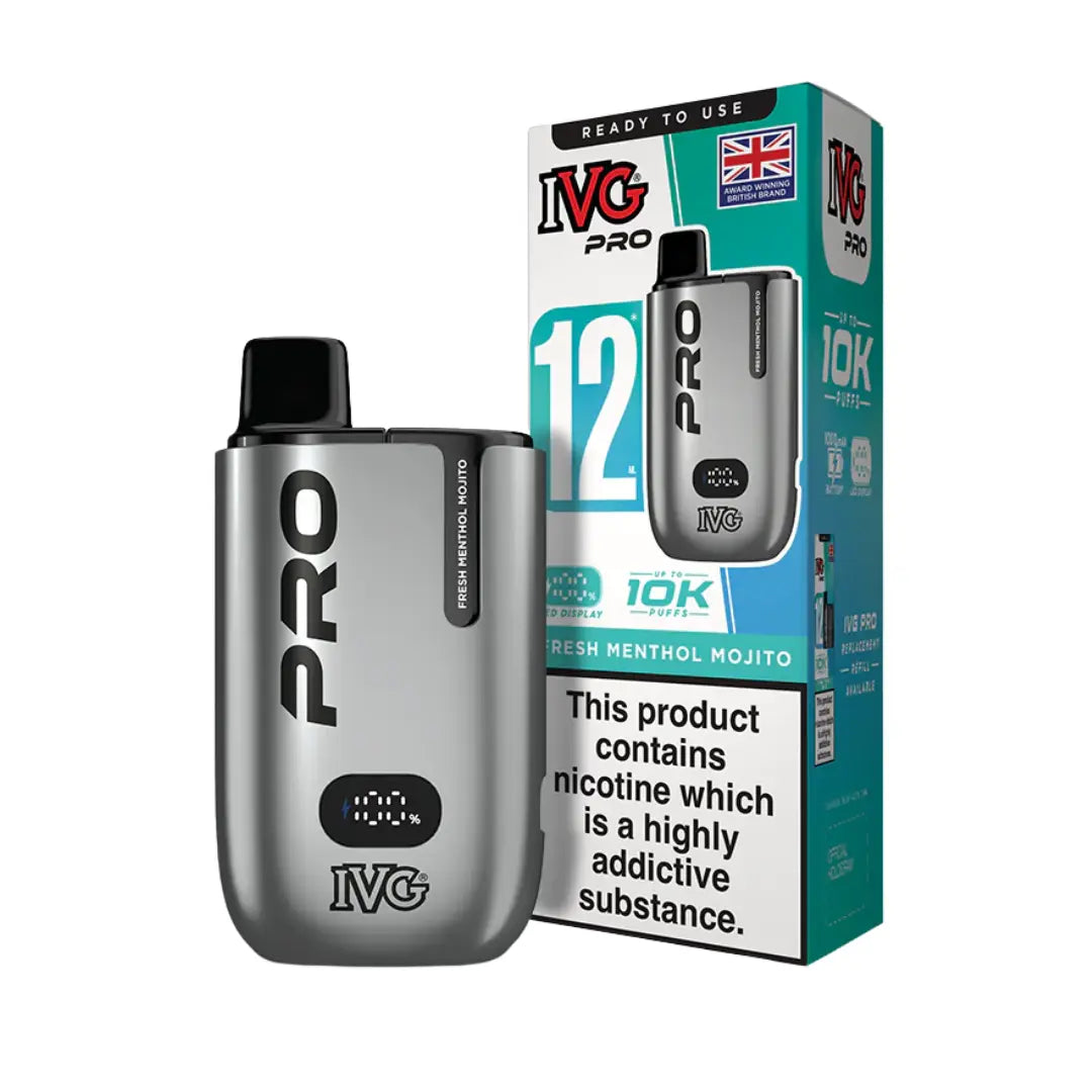 IVG Pro 12 (Pro 10K) Prefilled Pod Kit | Ecigone IVG Pro 12 (Pro 10K) Prefilled Pod Kit | Ecigone