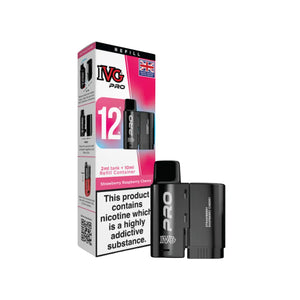 IVG Pro 12 Strawberry Raspberry Cherry Flavour Refill Pod for the IVG Pro 12 Vape Kit
