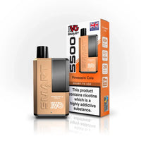 IVG Smart 5500 disposable vape kit in Pineapple Cola flavour, with packaging.