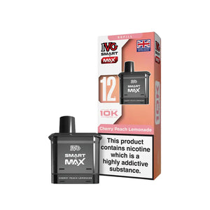IVG Smart Max 10K Refill Pods for the IVG Smart Max 10k Kit - Cherry Peach Lemonade Flavour 