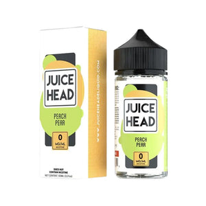 Juice Head Peach Pear Flavour 100ml Shortfill Vape Juice Perfect for Sub-ohm Vape Kits & Sub-ohm Vape Tanks