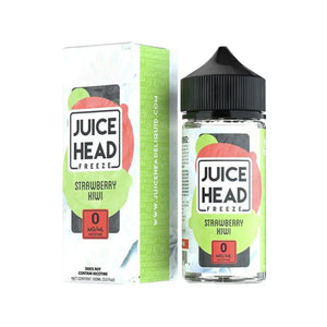 Juice Head Strawberry Kiwi Freeze Flavour 100ml Shortfill E-liquid Great for Sub-ohm Vape Kits or Sub-ohm Vape Tanks