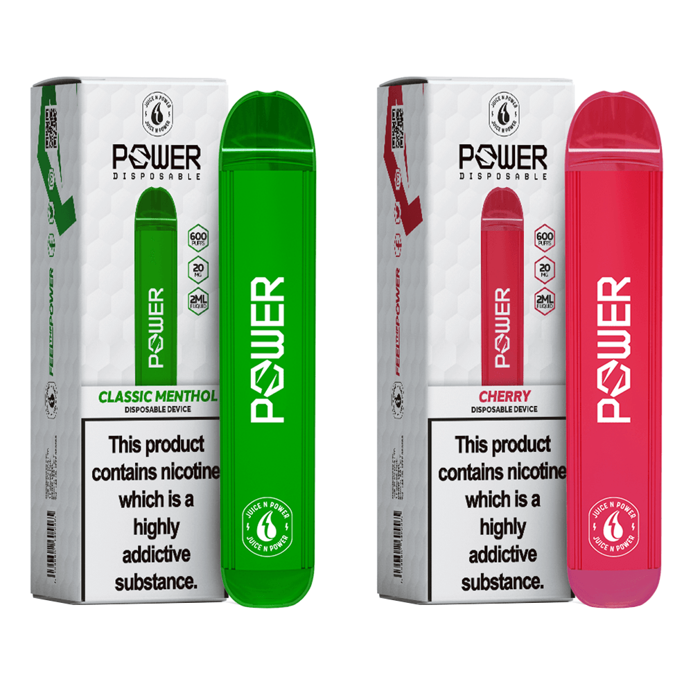 Juice N Power Disposable Vape Pen *600 PUFFS* - Hardware - Ecigone Vape Shop UK