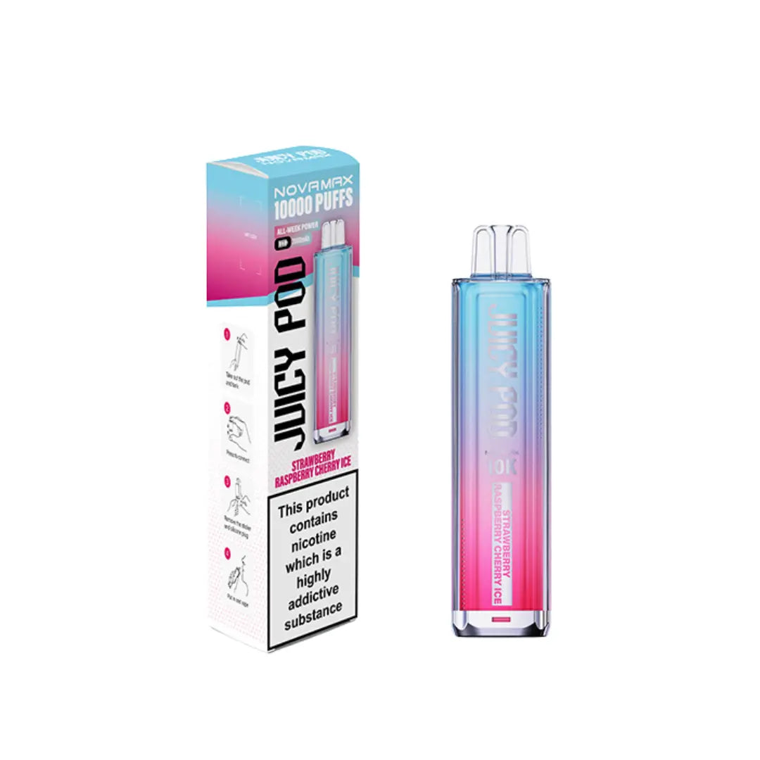 juicy vapes co uk Juicy Pod Novamax 10K Vape Kit | 10,000 Puffs