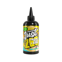 Just Juice Pineapple Peach & Mango 200ml shortfill bottle with vibrant, colourful label design.