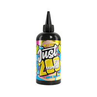 Just 200ml e-liquid bottle with blue raspberry flavour label.