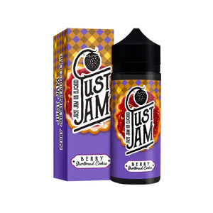 Just Jam Berry Shortbread Cookie 100ml E-liquid Juice for Sub-ohm Vaping with Sub-ohm Vape Kits or Sub-ohm Vape Tanks
