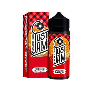 Just Jam Strawberry Doughnut 100ml E-liquid Juice for Sub-ohm Vaping with Sub-ohm Vape Kits or Sub-ohm Vape Tanks