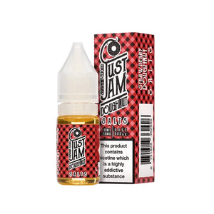Just Jam Strawberry Doughnut Flavour 10ml Nic Salt perfect for Refillable Vape Kits