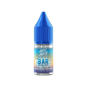 Just Juice Bar Below Zero 10ml Nic Salt E-liquid in Blackcurrant Honeydew Flavour