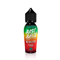 Just Juice Exotic Fruits Aroma 20ml bottle with Strawberry & Curuba flavour.