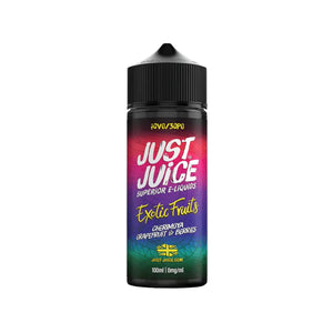 Just Juice Exotic Cherimoya Grapefruit & Berries 100ml Shortfill E-liquid perfect for Sub-ohm Vape Kits & Sub-ohm Vape Tanks