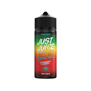 Just Juice Exotic Strawberry & Curuba 100ml Shortfill E-liquid perfect for Sub-ohm Vape Kits & Sub-ohm Vape Tanks