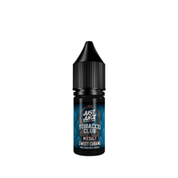 Just Juice Tobacco Club Sweet Cubano Nic Salt 10ml bottle with a black cap.