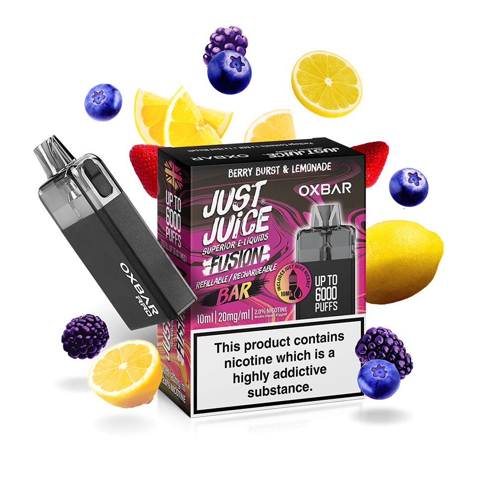 JUST JUICE X OXBAR RRB Disposable Vape Pen - Hardware - Ecigone Vape Shop UK