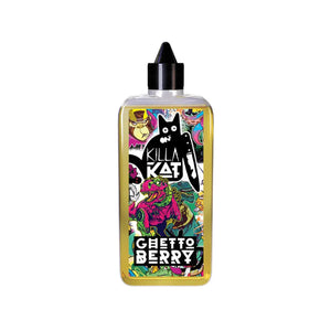 Killa Kat Ghetto Berry Flavour 100ml Shortfill Vape Juice Perfect for Sub-ohm Vape Kits & Sub-ohm Vape Tanks