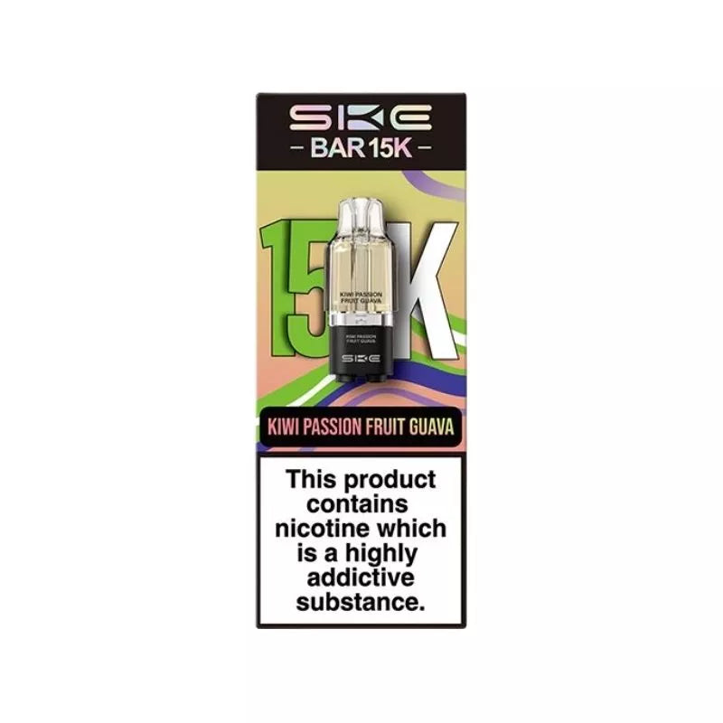 what age can you buy a vape Kiwi Passionfruit Guava Vape Kiwi Passionfruit Guava Elux Legend Vape Juice  – Tablites SKE Crystal Pro Kiwi Passionfruit Guava Prefilled Pods 600 Puffs main image 0