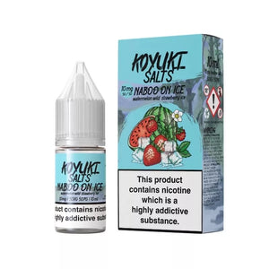 koyuki salts 10ml naboo on ice flavour great for refillable pod vape kits
